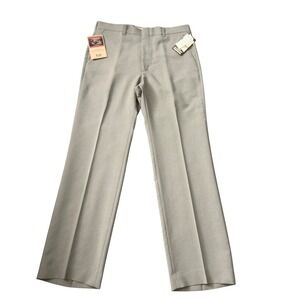 Rare Vintage Levis Action Wool Tailored Classics Dress Pants Gray 34x31 USA Made